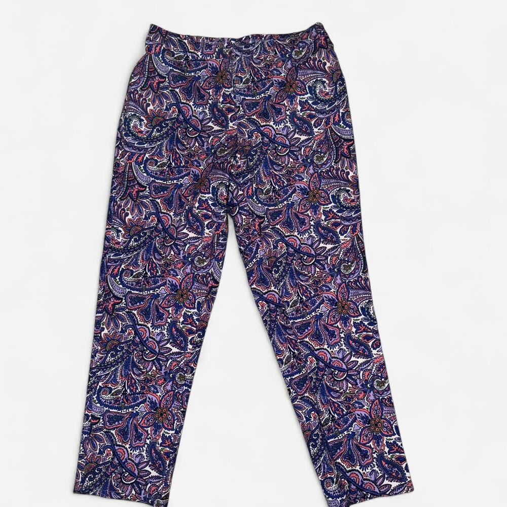 Isaac Mizhari Live Paisley Floral Pants